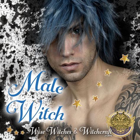 What is the title for a male witch